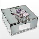 Butterfly Engraved Trinket Box